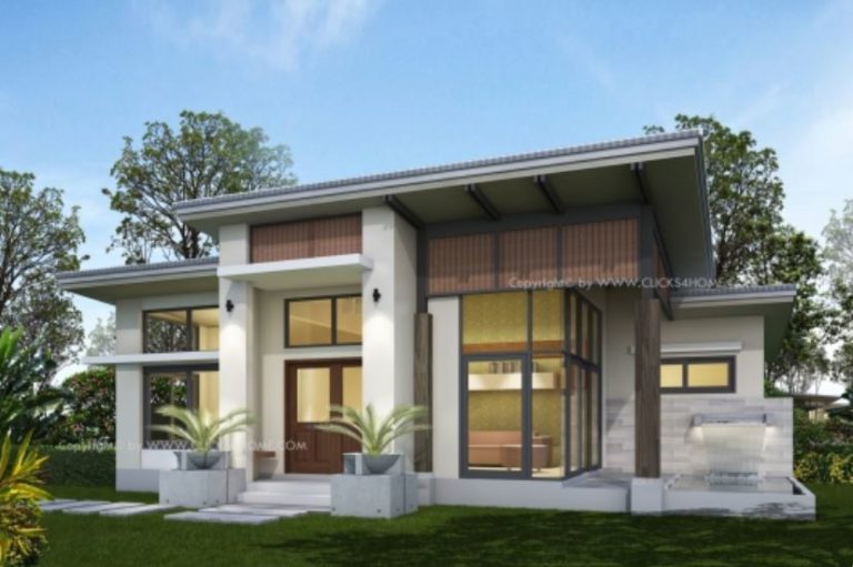 Home design plan 12.7x10m with 2 Bedrooms - Home Ideas