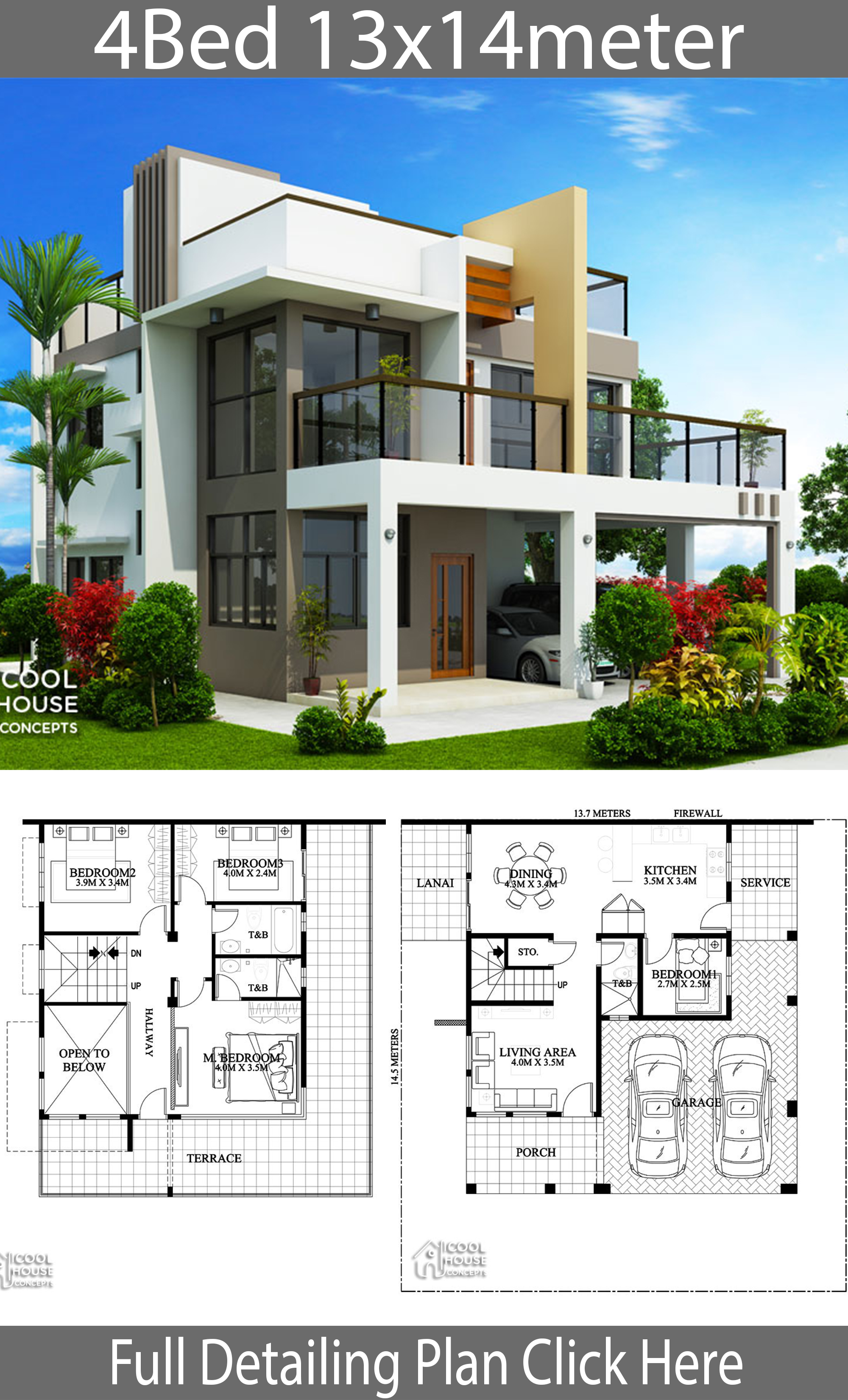 home-design-plan-13x14m-with-4-bedrooms-house-plans-3d