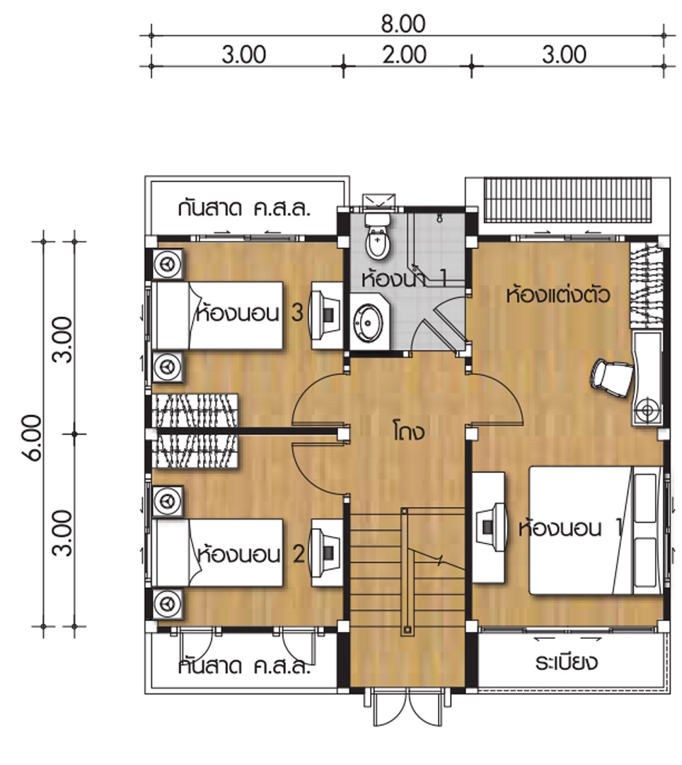 3D Model 6 Bedroom House Plans 3D - Goimages Domain